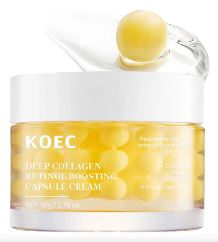 CREMA ENCAPSULADA TRIPLE ACCION COLAGENO+RETINOL Y PEPTIDOS KOEC - Imagen 2