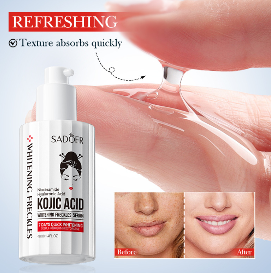 SERUM FACIAL ACIDO KOJICO BLANQUEADOR HIDRATANTE REPARADOR 40ML - Imagen 2