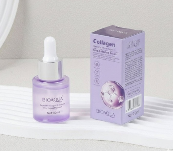 SERUM FACIAL COLAGENO TIPO III BIOAQUA 30ML - Imagen 2